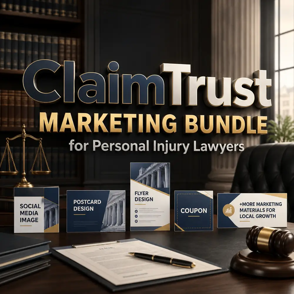 ClaimTrust Marketing Bundle for Personal Injury Lawyers