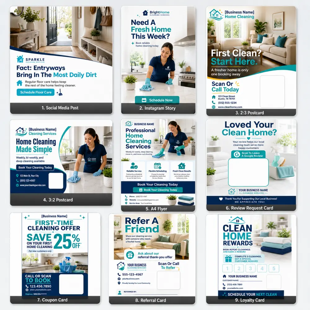 CleanSweep Marketing Bundle for Cleaning Services - Image 2