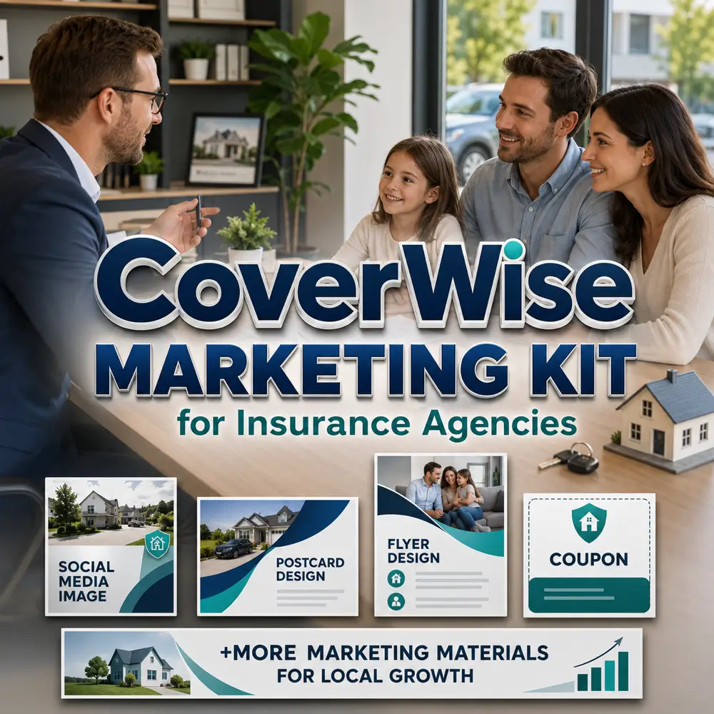 CoverWise Marketing Kit for Insurance Agencies