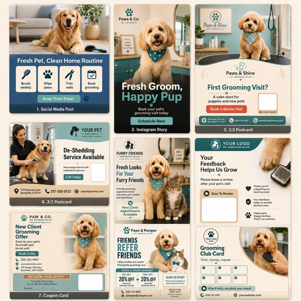 FreshPaw Marketing Kit for Pet Groomers - Image 2