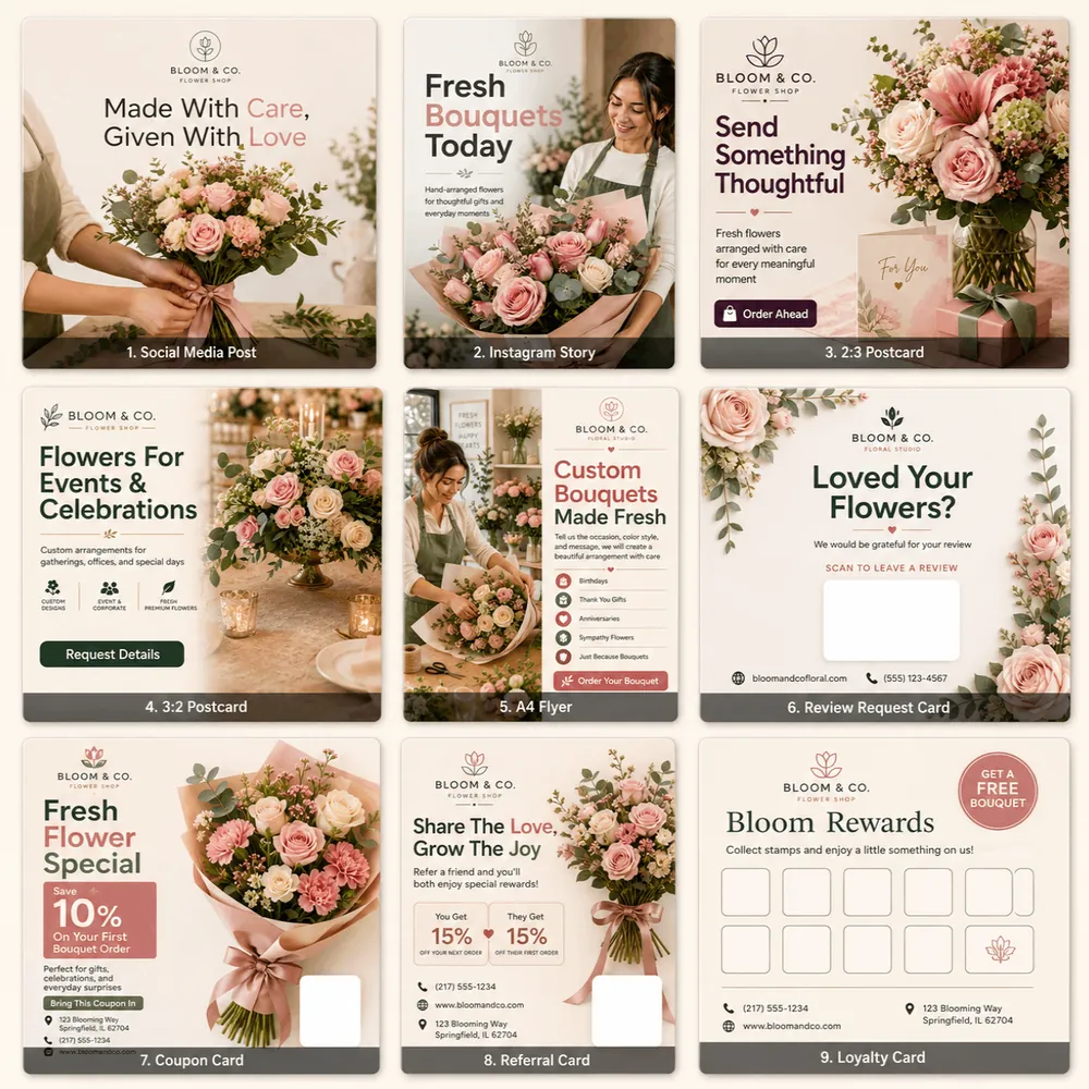 BloomLocal Marketing Kit for Flower Shops - Image 2