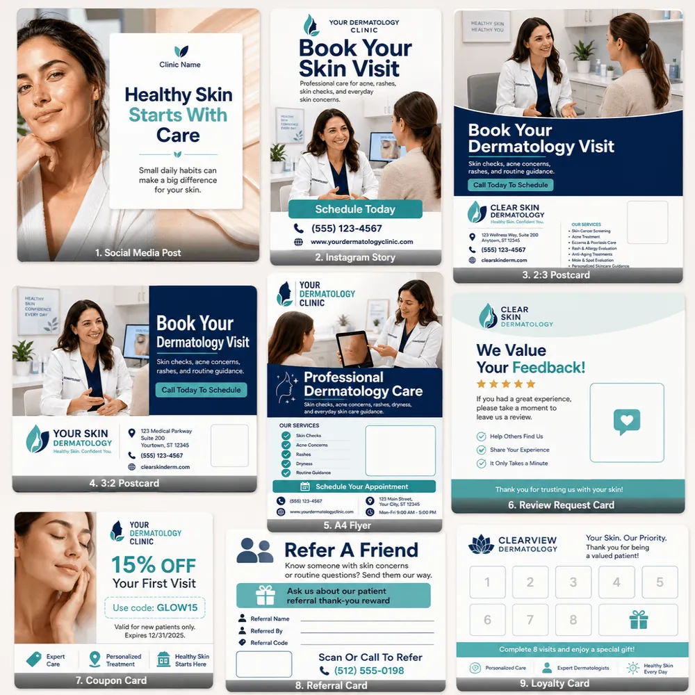 DermGlow Marketing Bundle for Dermatologists - Image 2