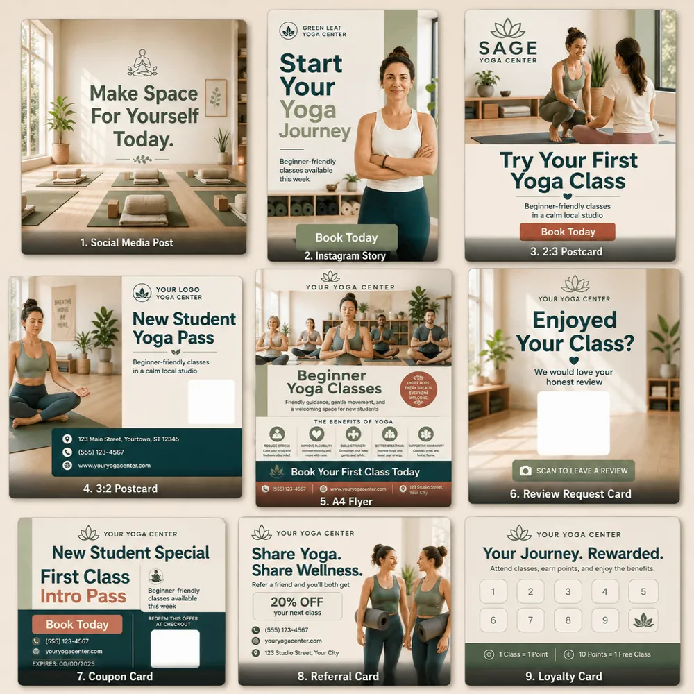 FlowStudio Marketing Bundle for Yoga Centers - Image 2