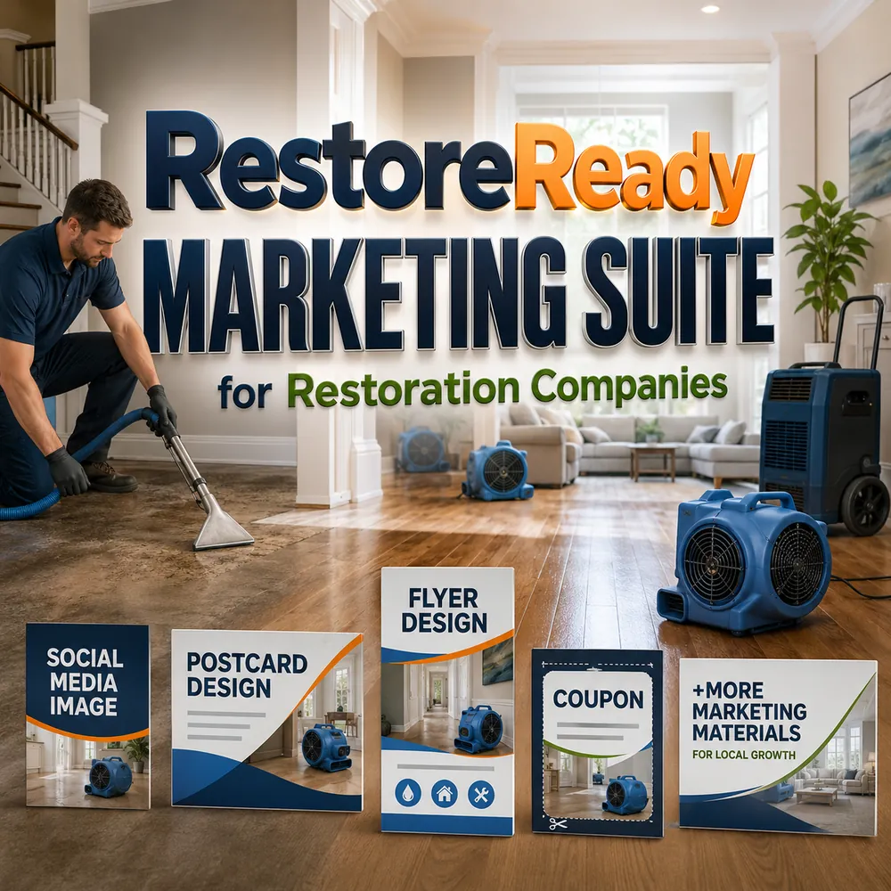 RestoreReady Marketing Suite for Damage Restoration Companies